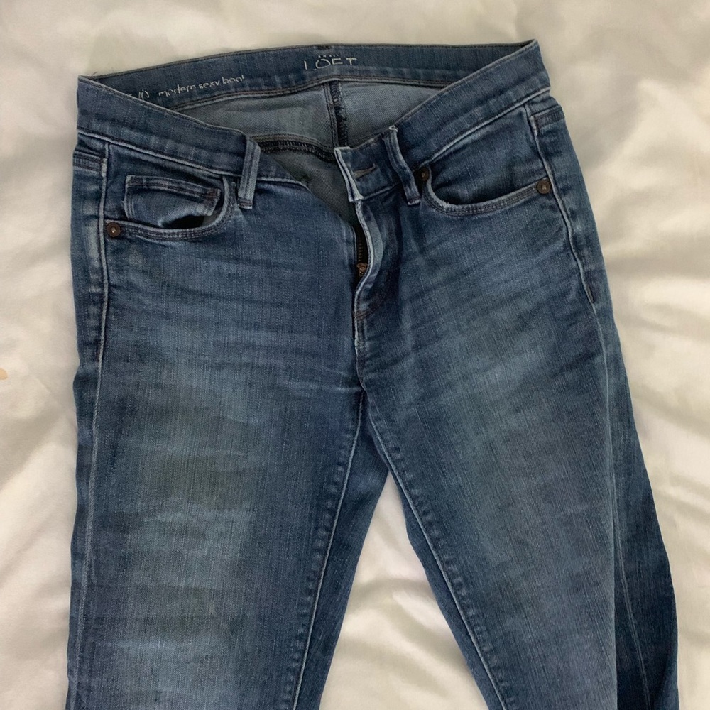Boot cut jeans
